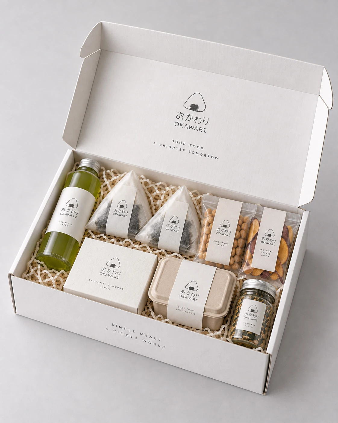 Sharing box with a generous assortment of Japanese favourites